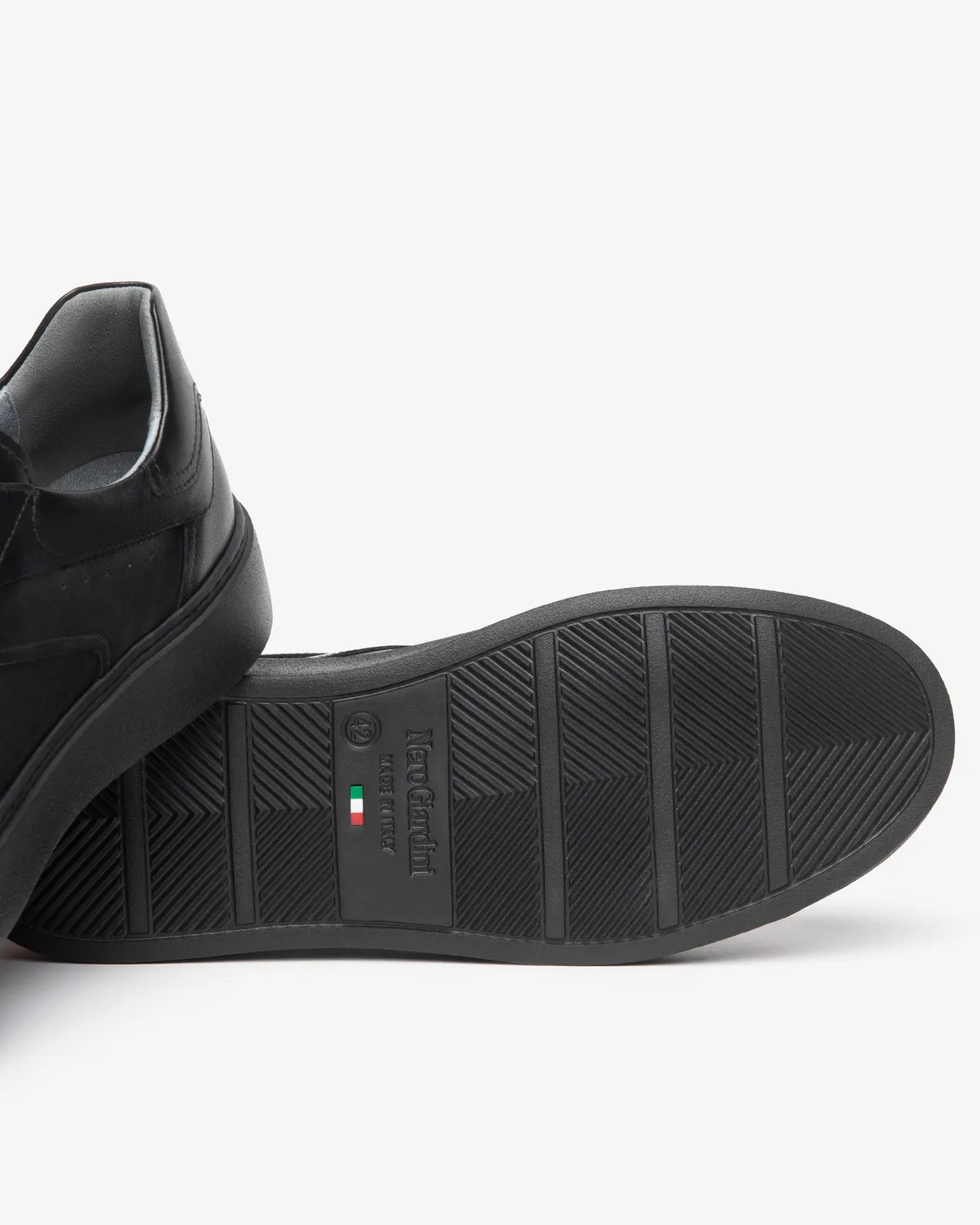 NeroGiardini sneakers piele barbati cu siret
