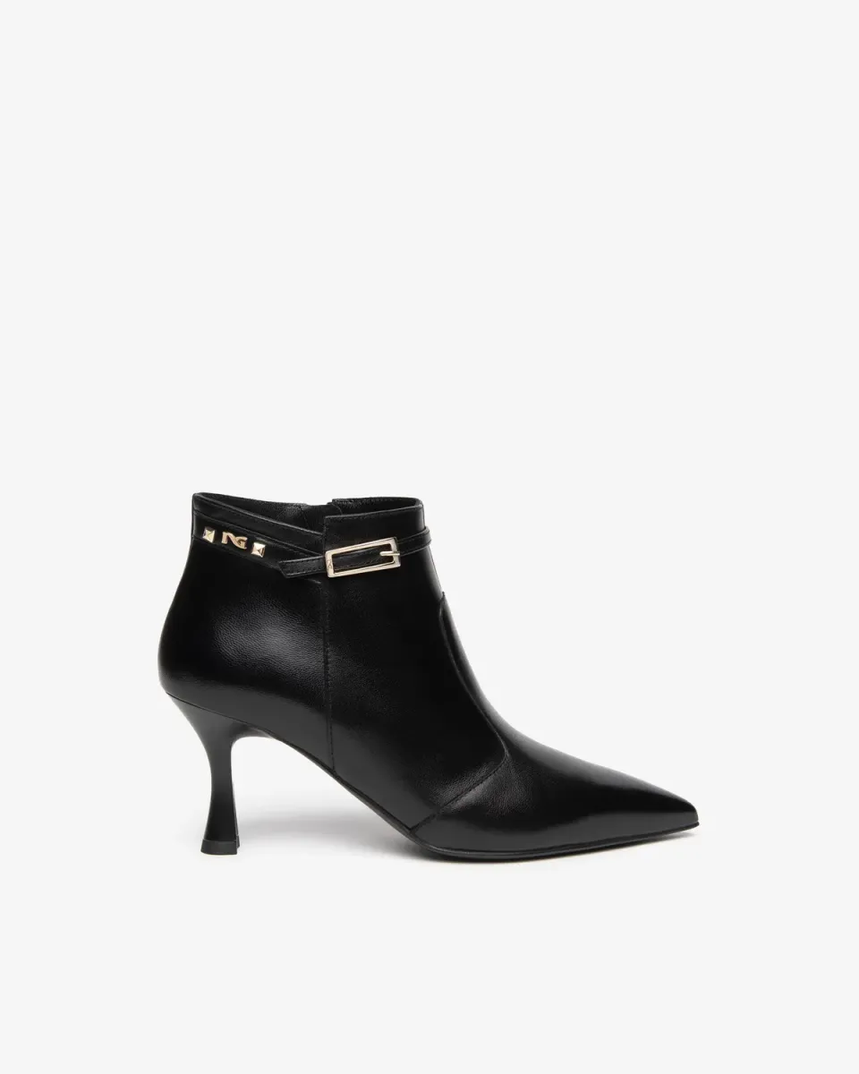 Botine piele dama NeroGiardini toc 75mm