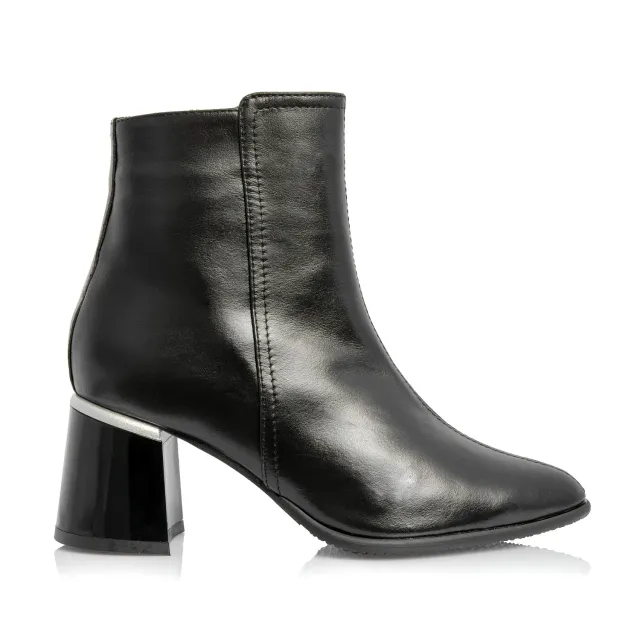 Catinca Shoes GX31TI NB ghete dama piele negru box