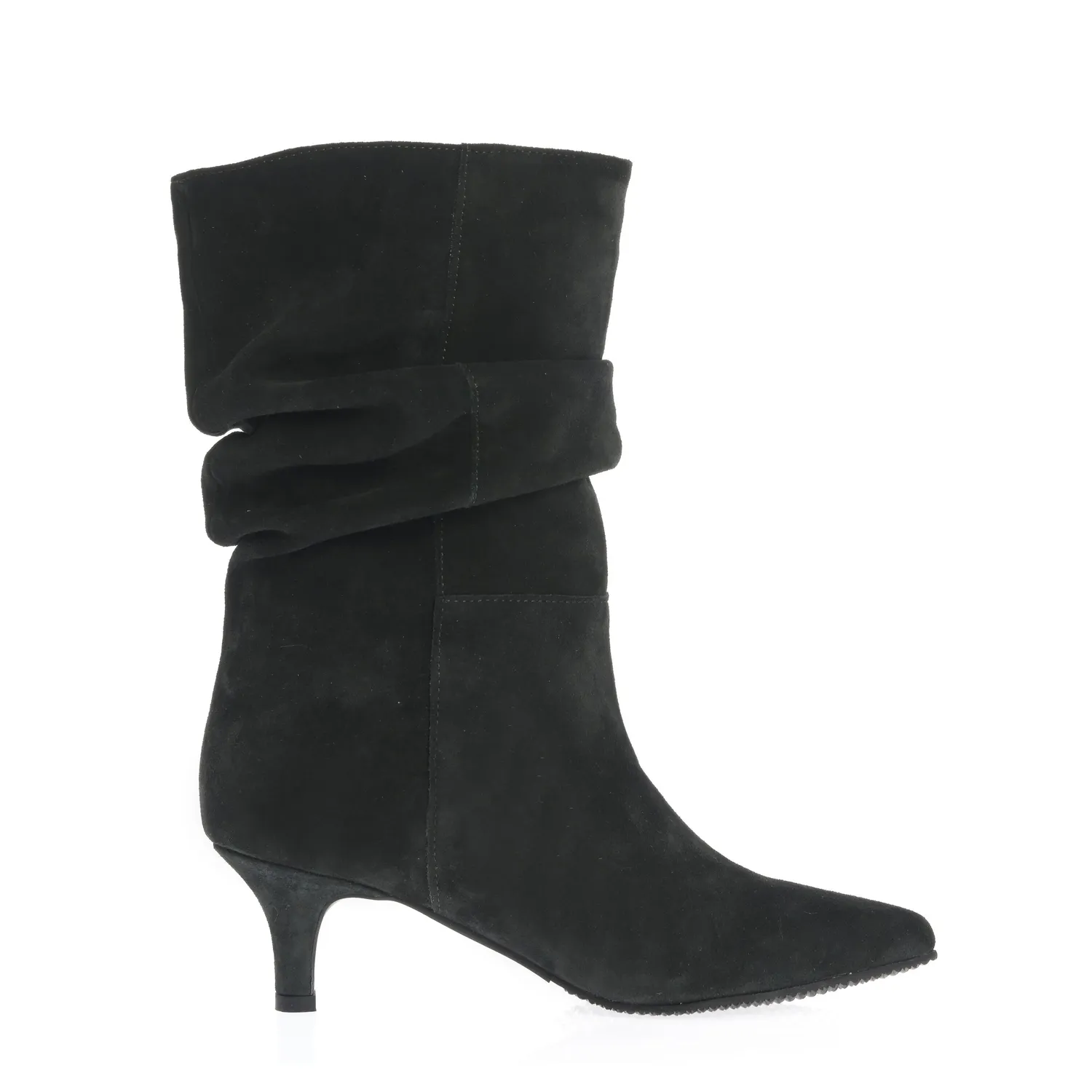 Ana Urbana Shoes Amelia cizme verde închis piele