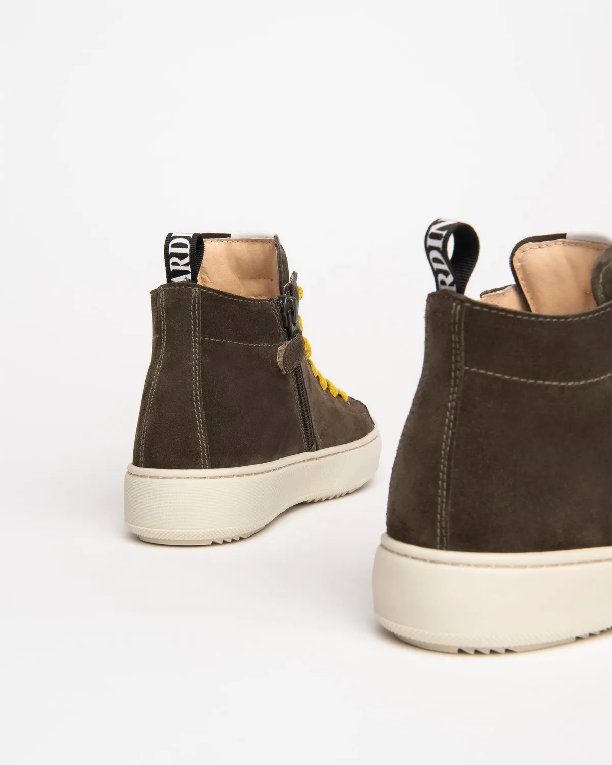 NeroGiardini sneakers baieti piele intoarsa cu fermoar