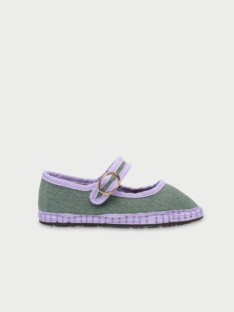 Flagelus Ivetta Kids pantofi copii verde deschis 30