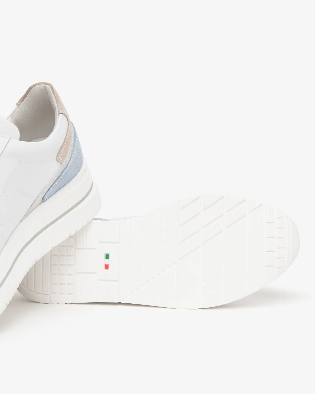NeroGiardini sneakers damă piele naturală cu piele întoarsă