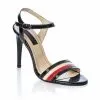 Catinca Shoes Negru Nude Rosu S5 NNRL sandale piele