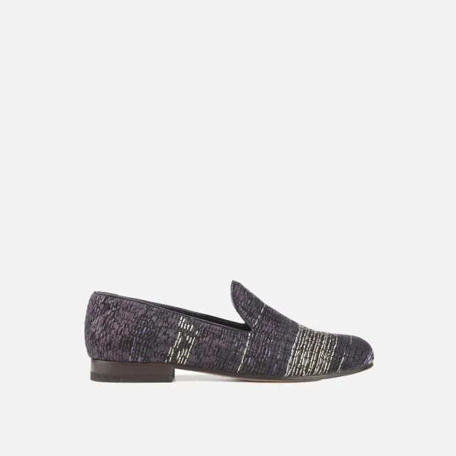 Cecilia Bringheli Positano Gold Violet pantofi slipper