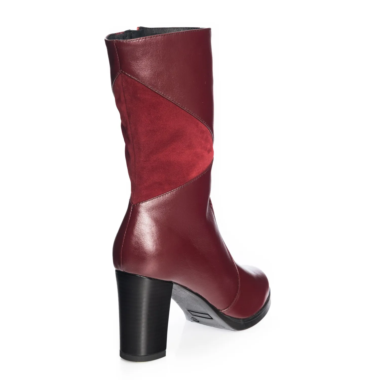 Catinca Shoes GX28 BBA ghete piele bordo box