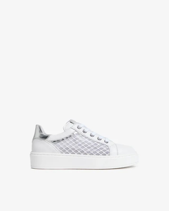 Sneakers NeroGiardini fete textil talpa usoara