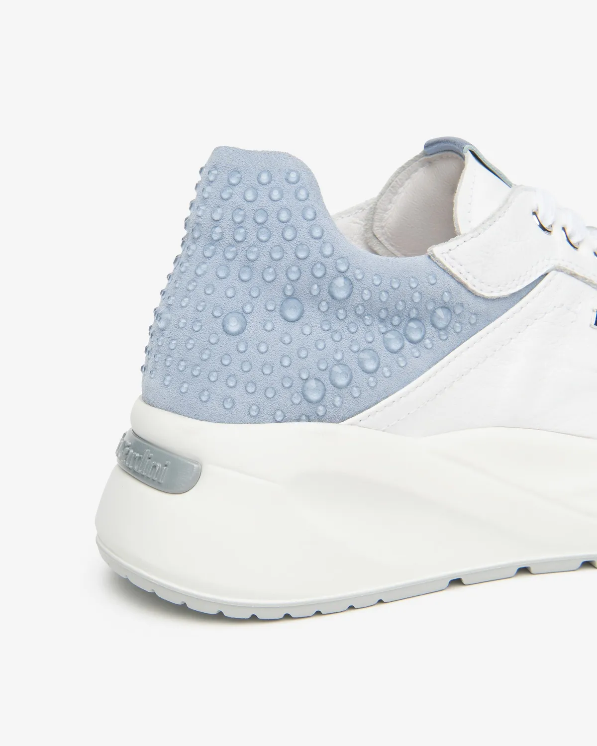 NeroGiardini pantofi sneakers piele si suede dama