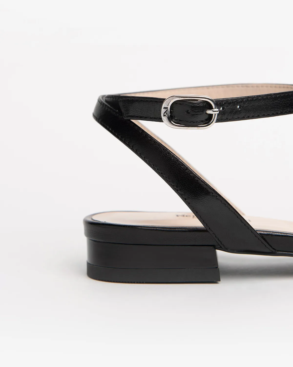 NeroGiardini balerini piele dama design minimalist