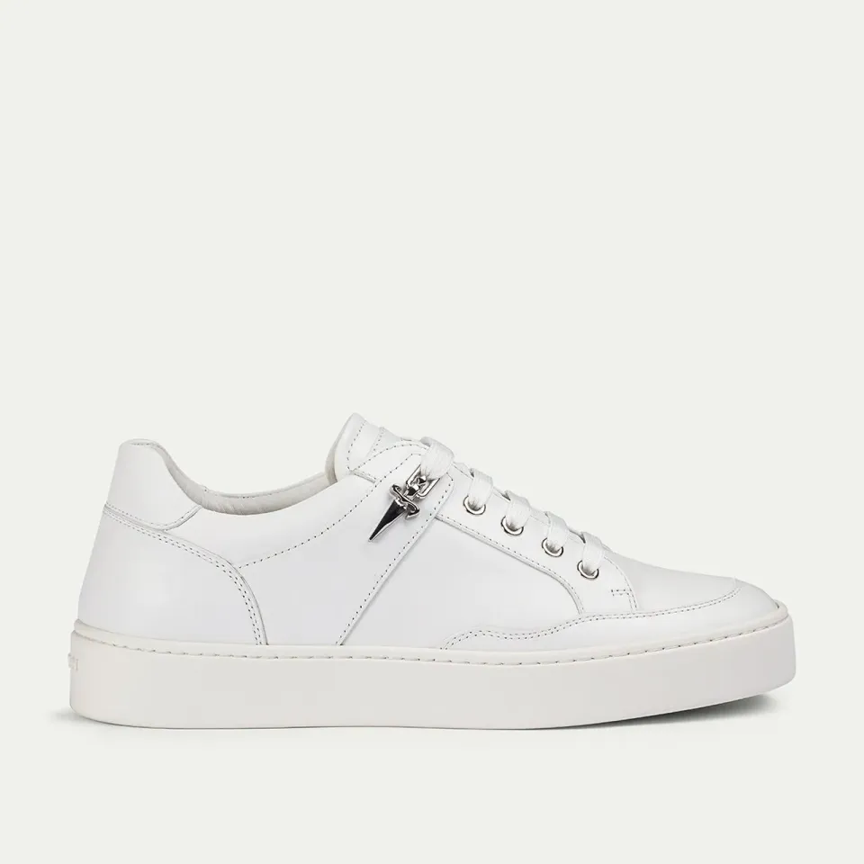 Cesare Paciotti Linea Stark sneakers barbati albi