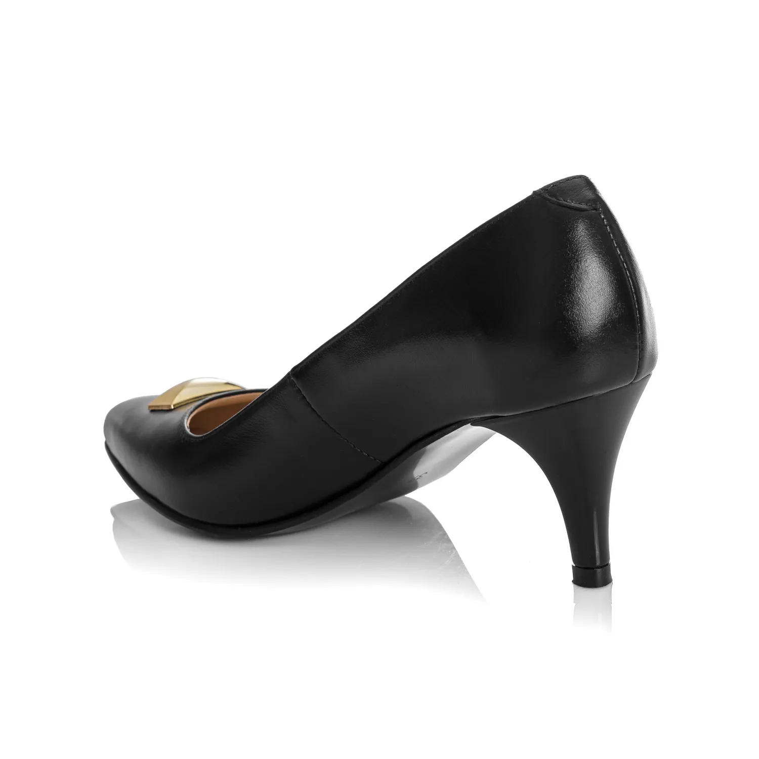 Catinca Shoes A51 N pantofi dama piele naturala negru box