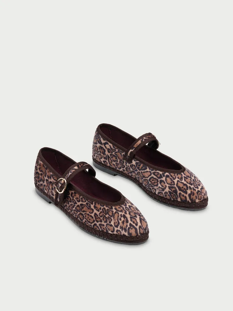 Flagelus Pierre Leopard Brown balerini leopard