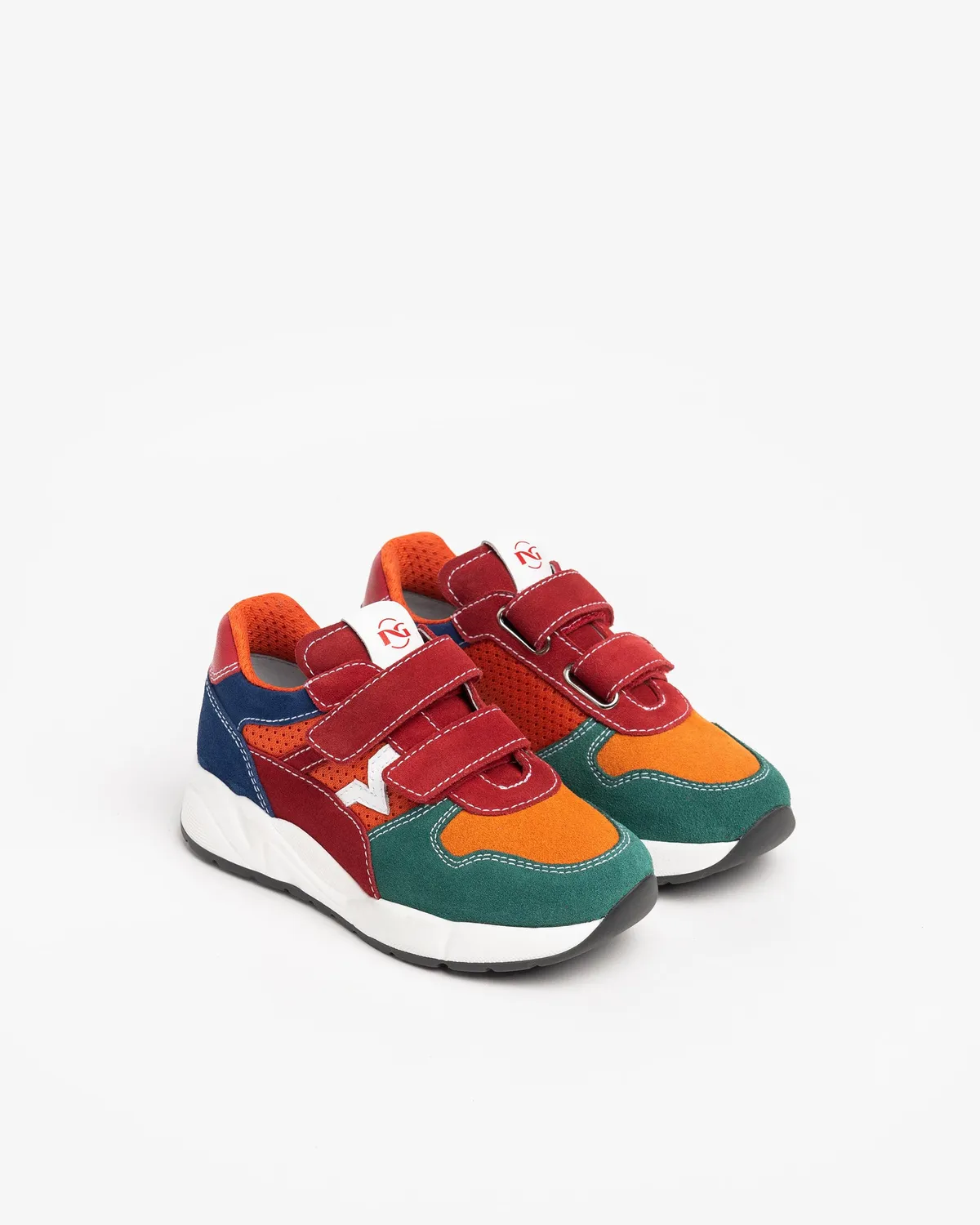 NeroGiardini sneakers piele baieti cu talpa usoara
