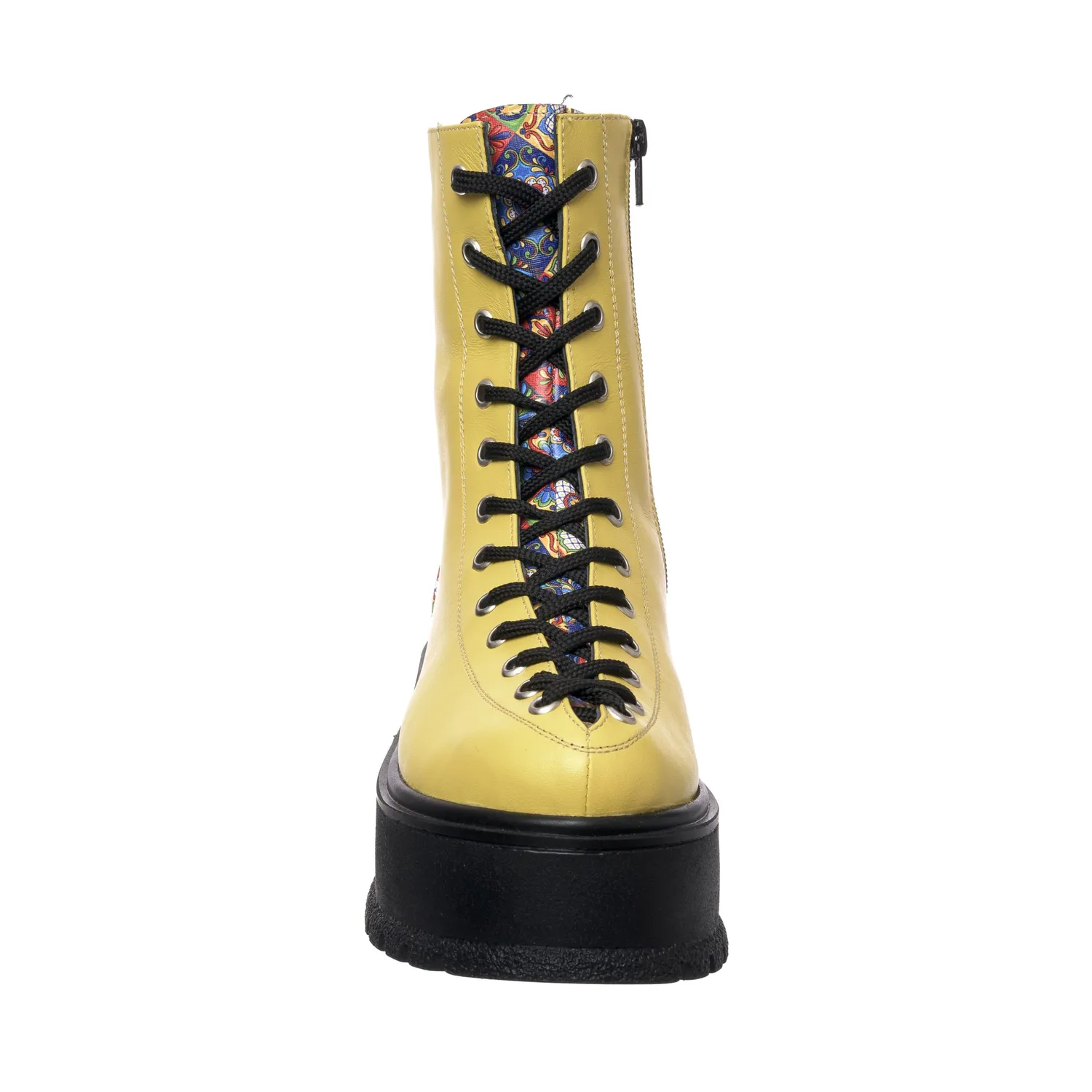 Catinca Shoes BC33 GBM3D bocanci dama piele galben