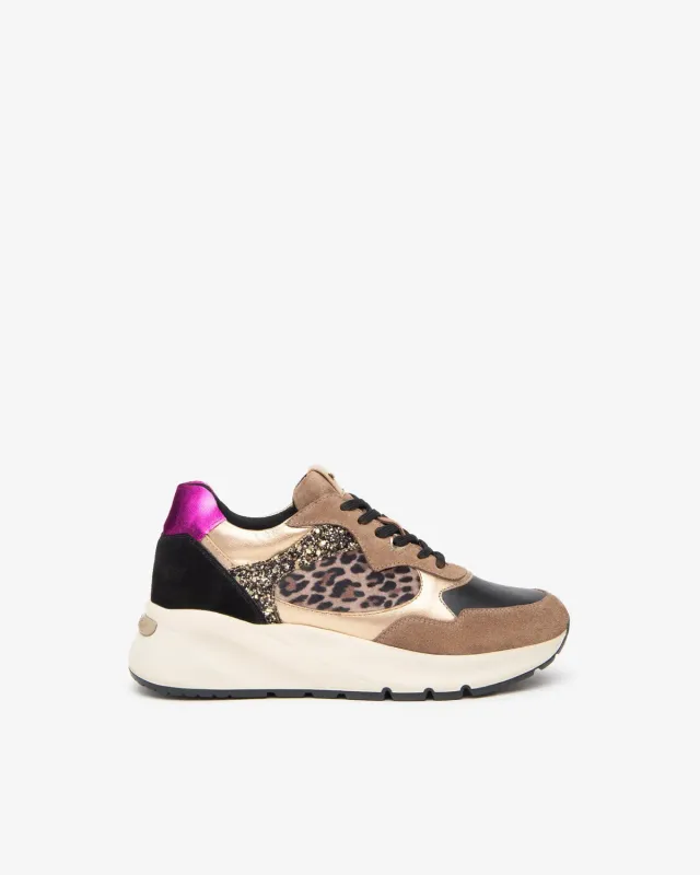 NeroGiardini sneakers dama piele intoarsa toamna-iarna