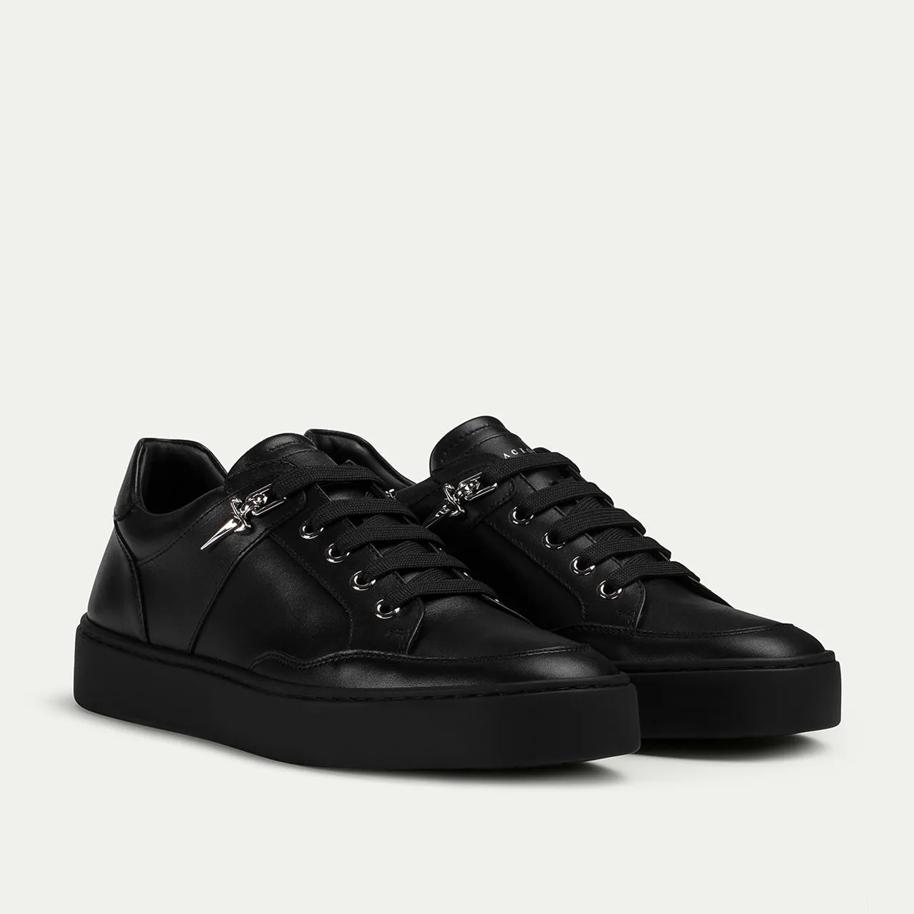 Cesare Paciotti Linea Stark sneakers barbati negri piele
