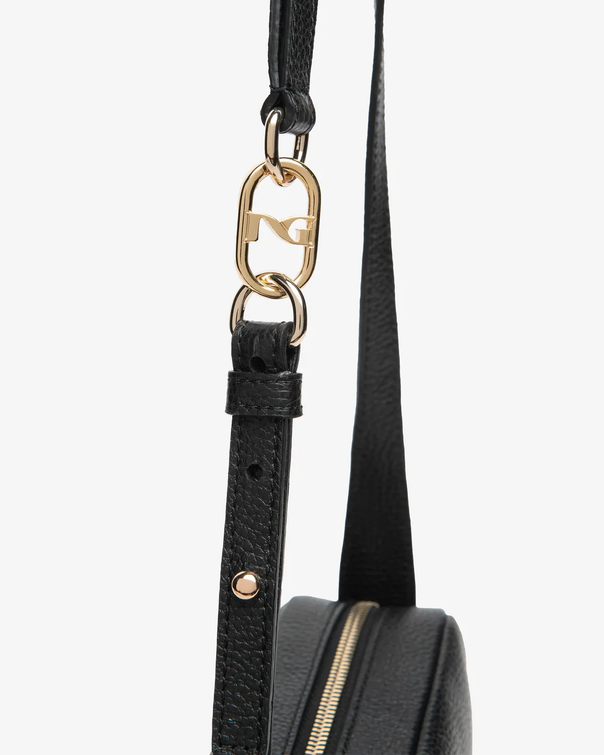 NeroGiardini geanta crossbody piele cu ciucuri