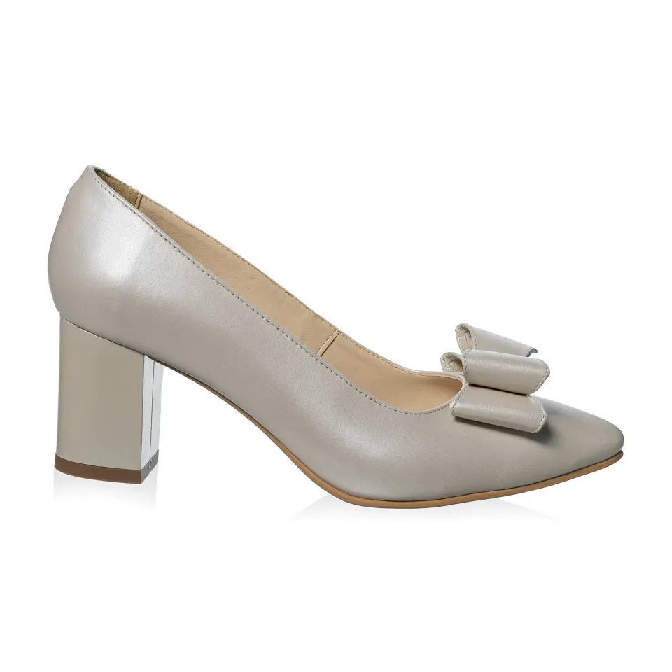 Catinca Shoes A20 B-S pantofi damă bej piele