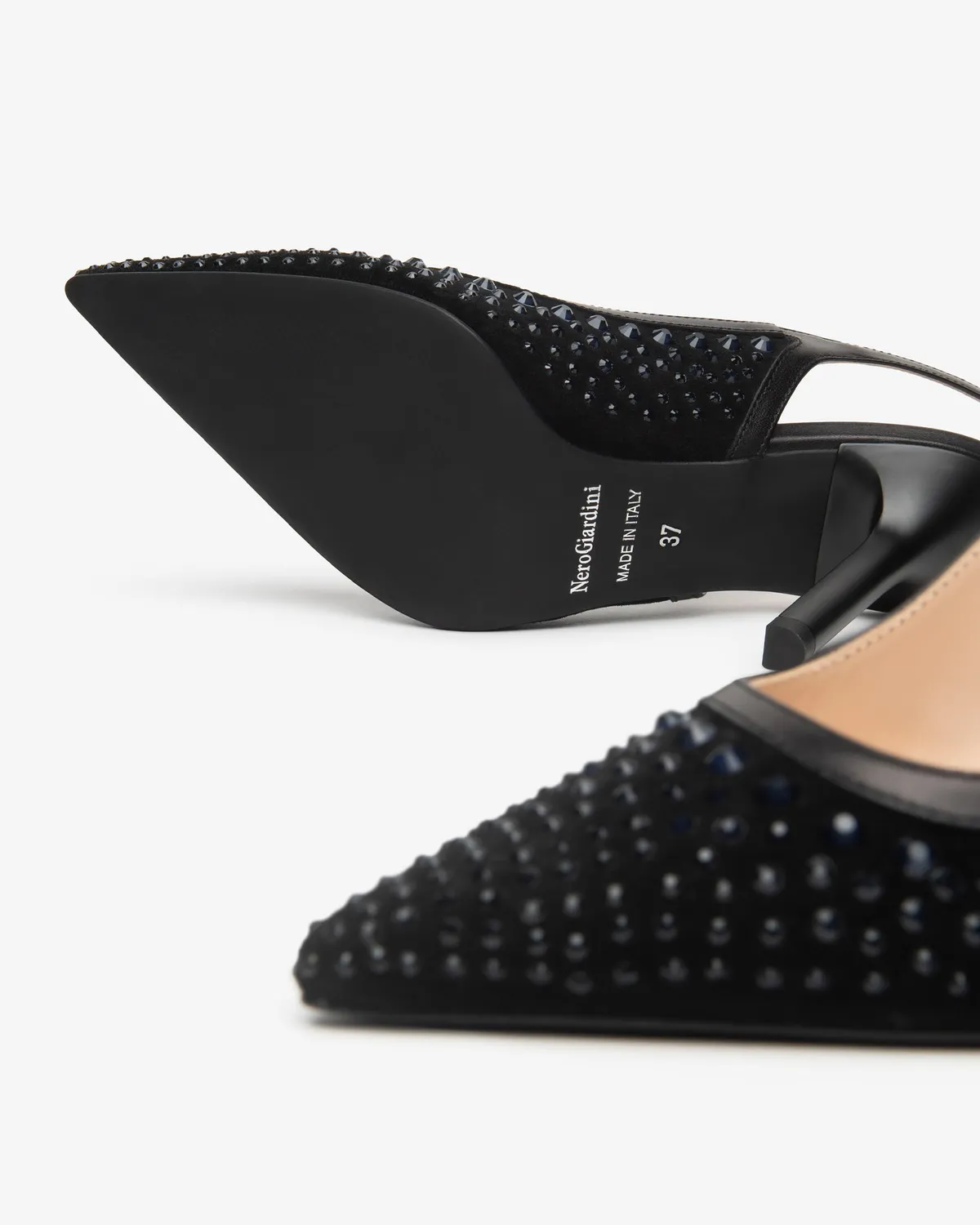 NeroGiardini slingback dama piele Premium ceremonie