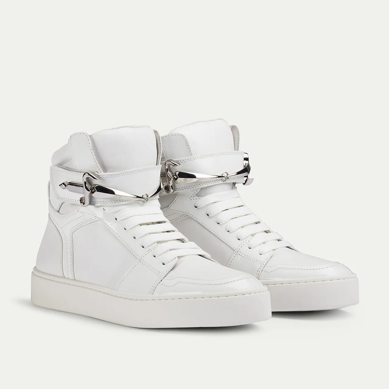Cesare Paciotti Daggerbit High-Top sneakers albi lac