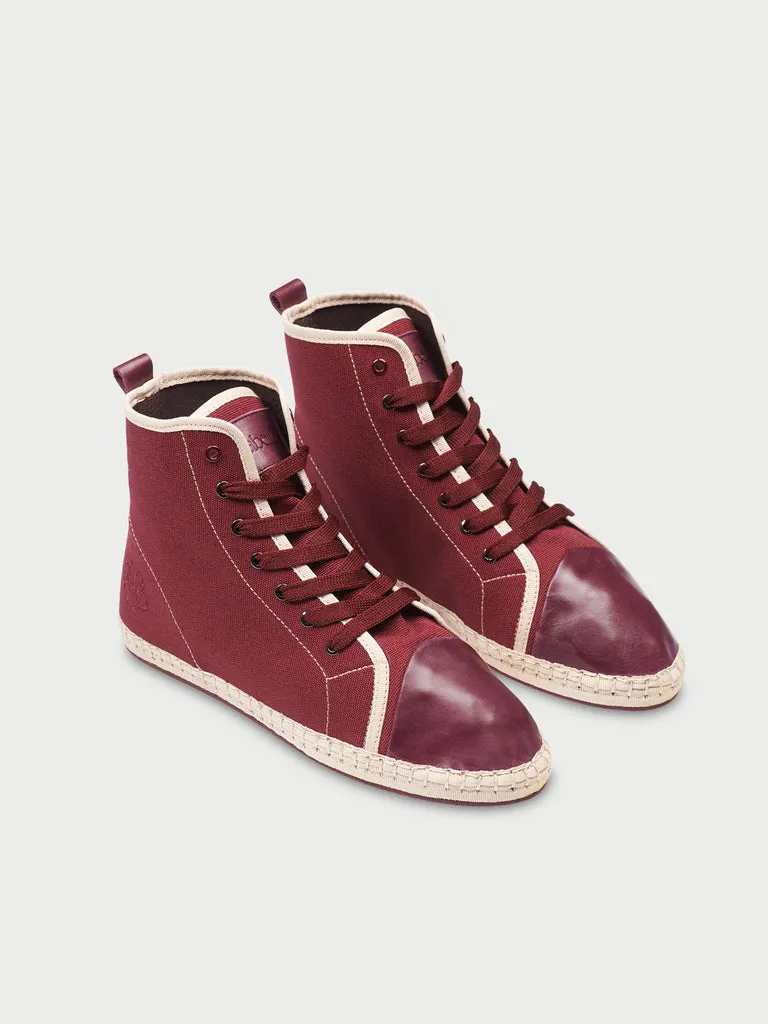Flagelus The Old Sport Burgundy ghete dama in