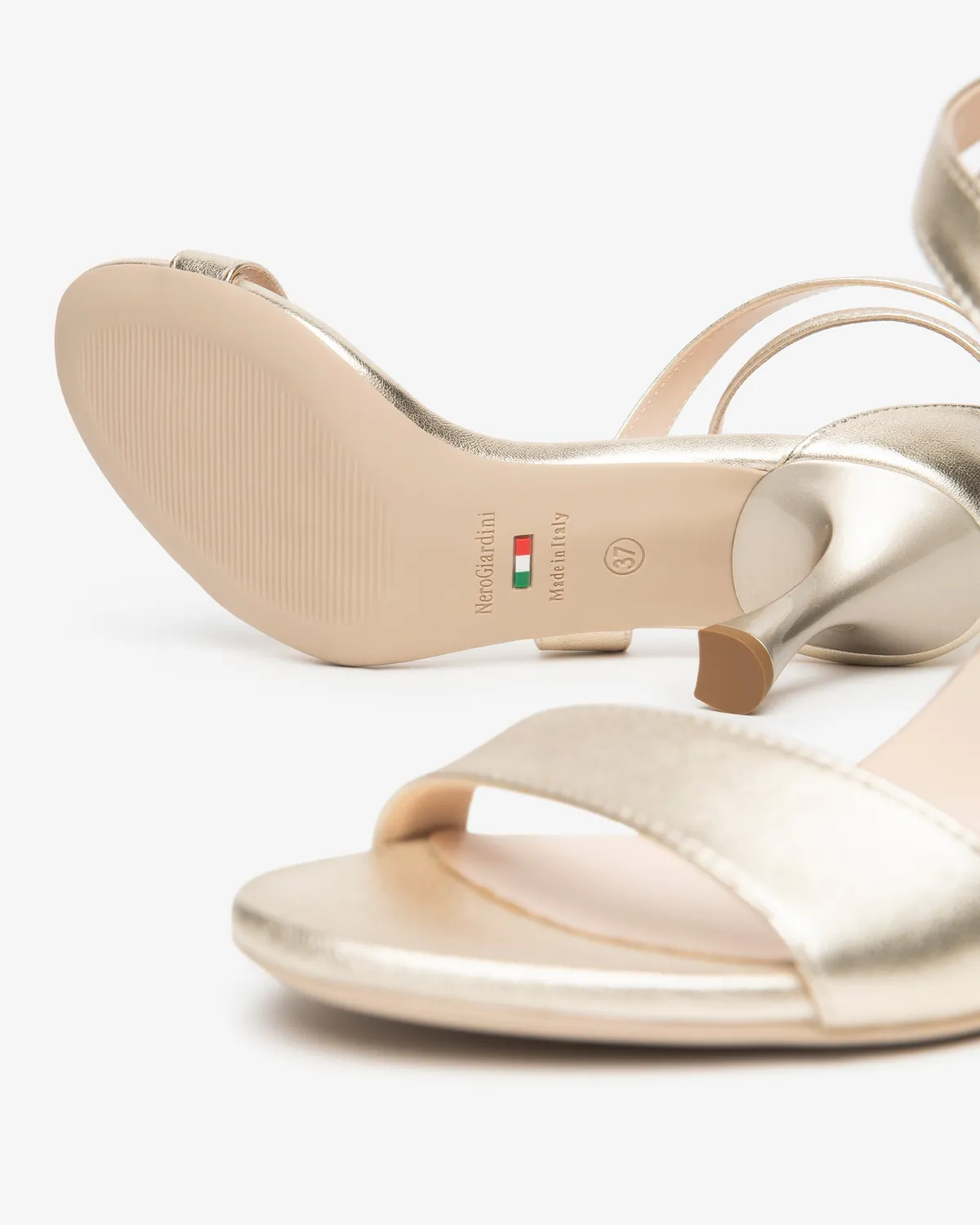 NeroGiardini sandale dama piele elegante de vara