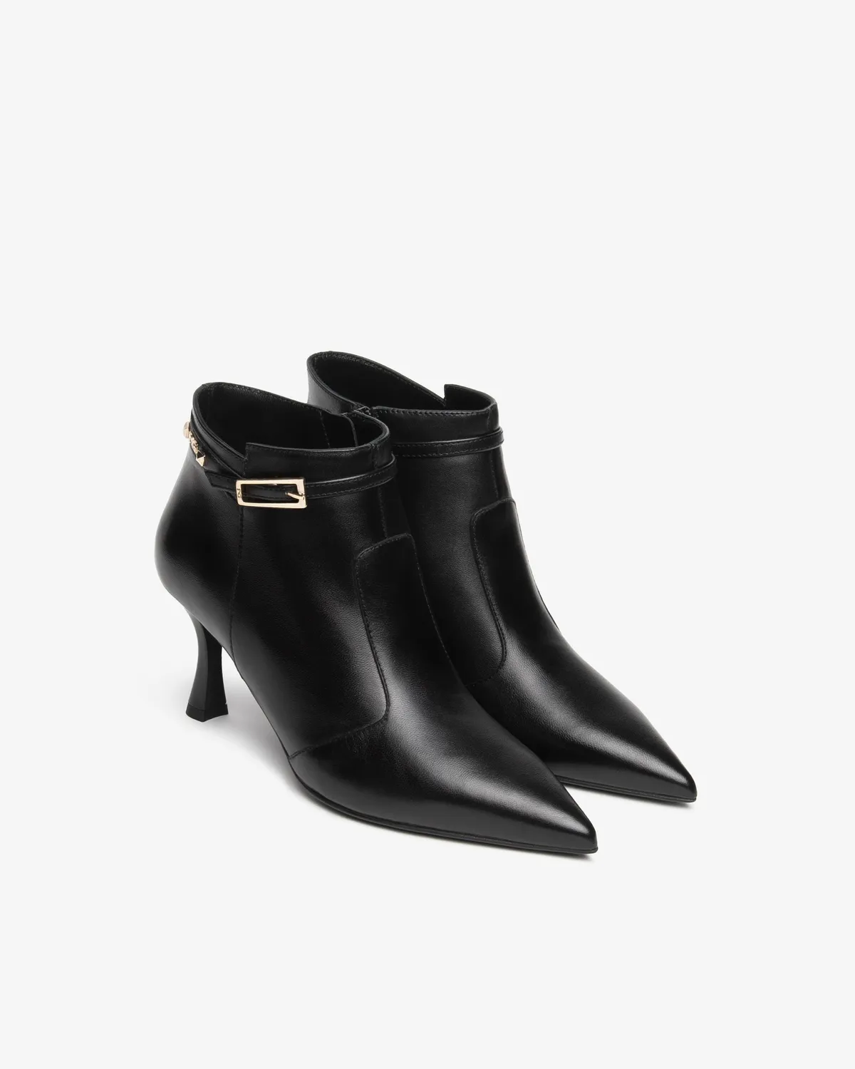 Botine piele dama NeroGiardini toc 75mm