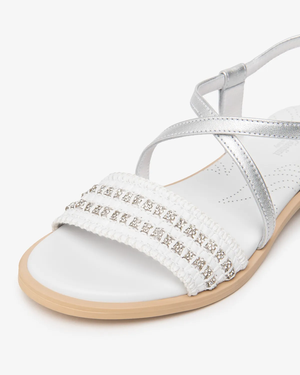 NeroGiardini sandale piele dama vara material textil