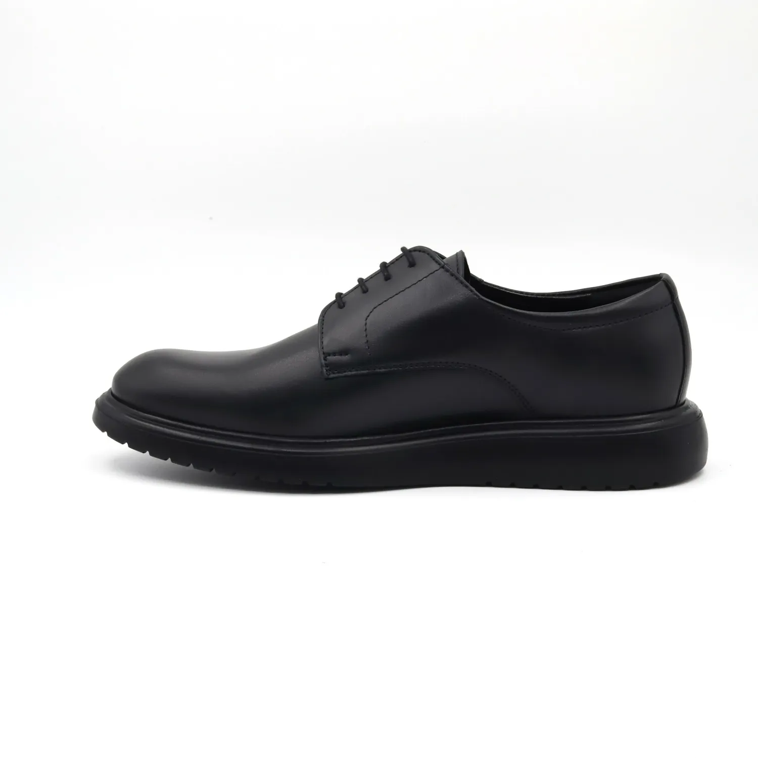 Lucas Shoes 140D Politie pantofi barbati negri piele