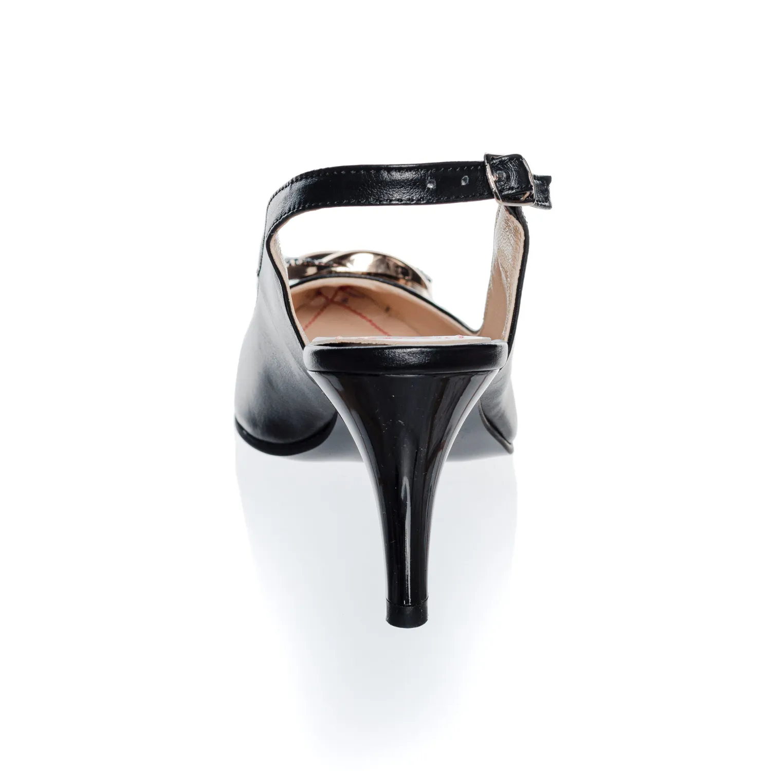 Catinca Shoes D36 NB sandale damă negru box piele naturală