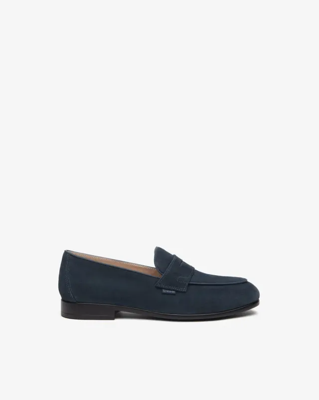 Mocasini barbati piele intoarsa NeroGiardini office