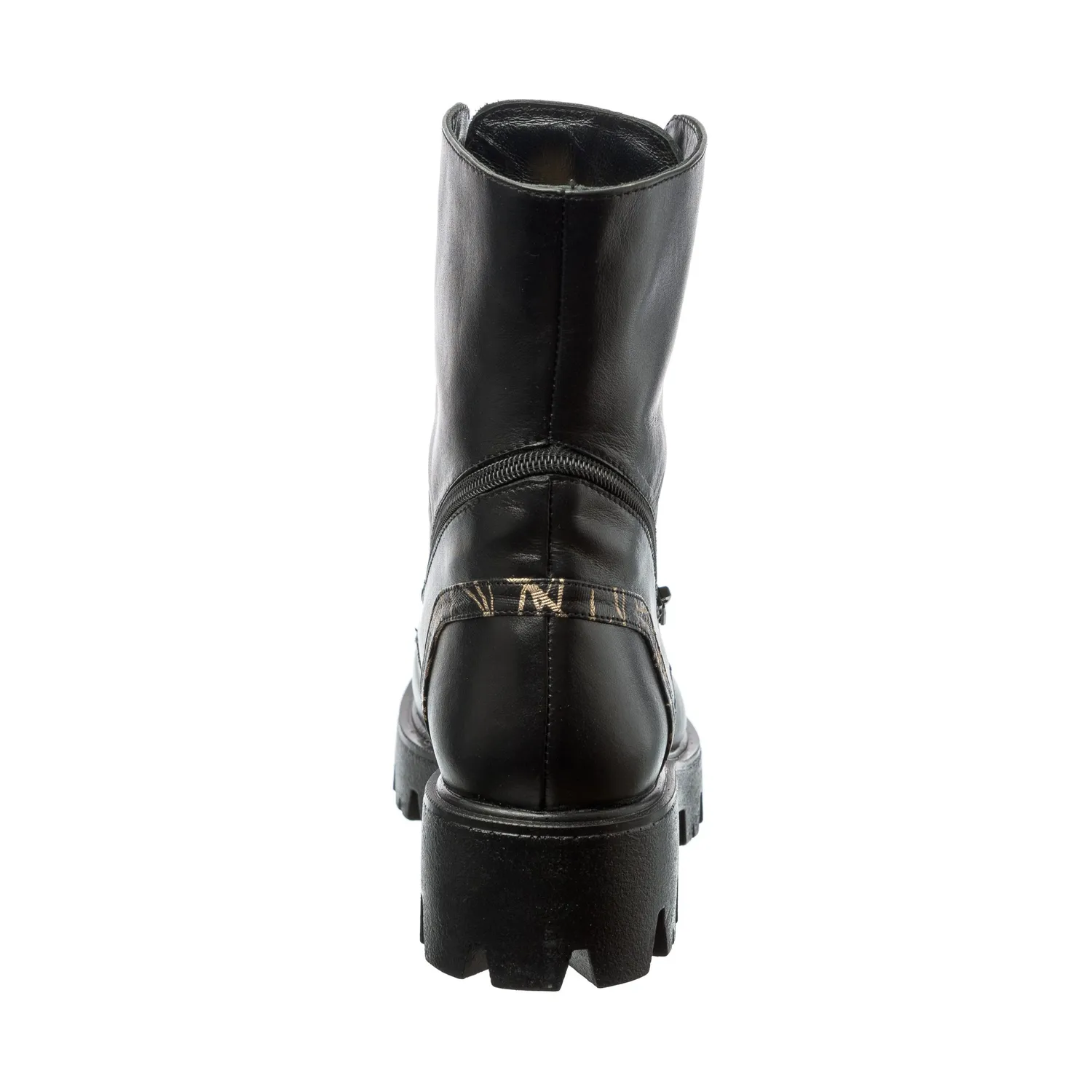 Catinca Shoes BC29 NBFA bocanci dama piele naturala negru auriu