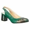 Catinca Shoes A55 VST sandale piele verde