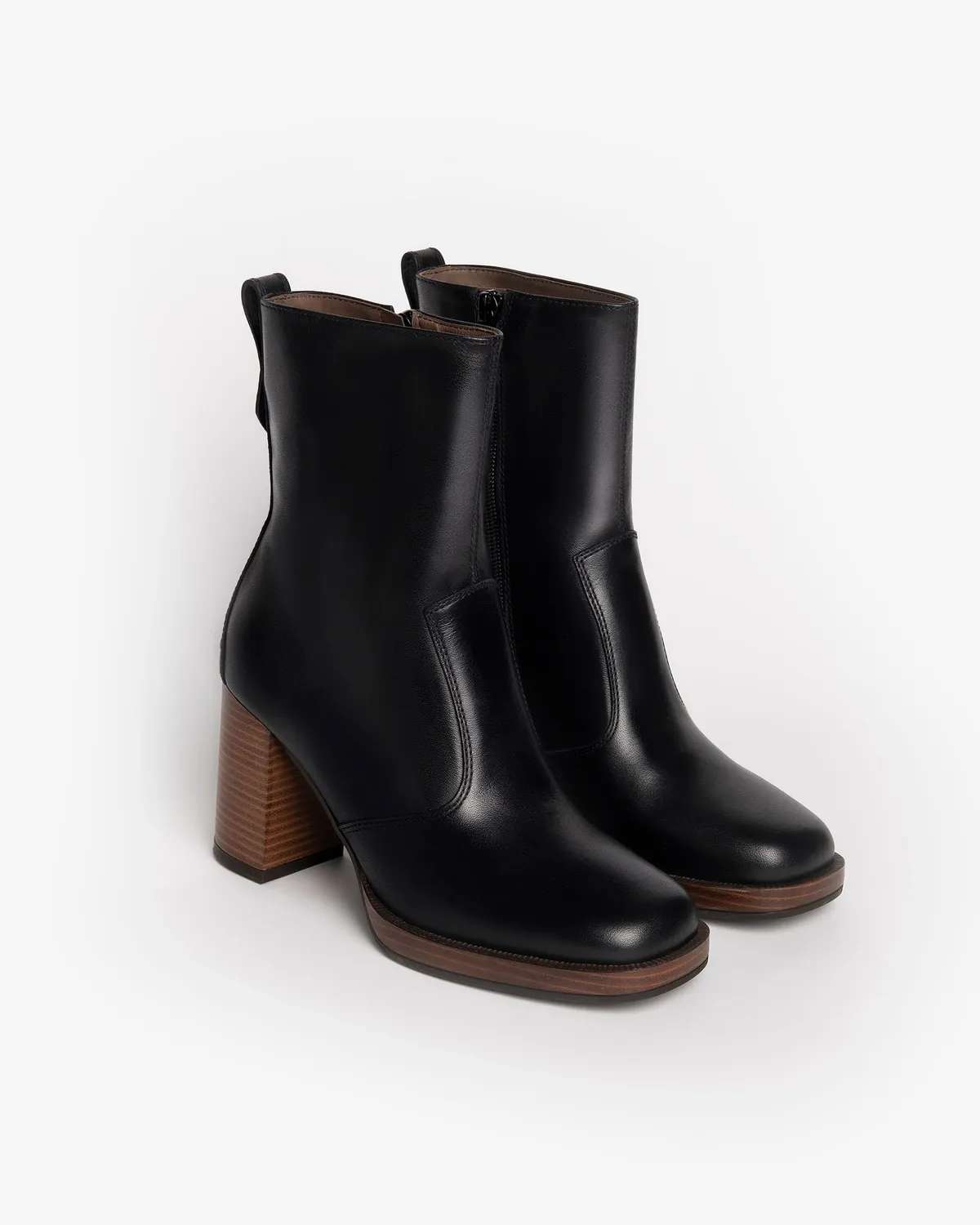 NeroGiardini botine damă piele made in Italy