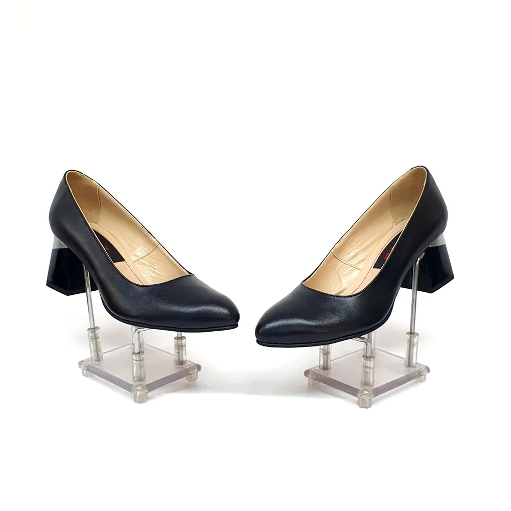 Catinca Shoes A18 NB pantofi piele negru box