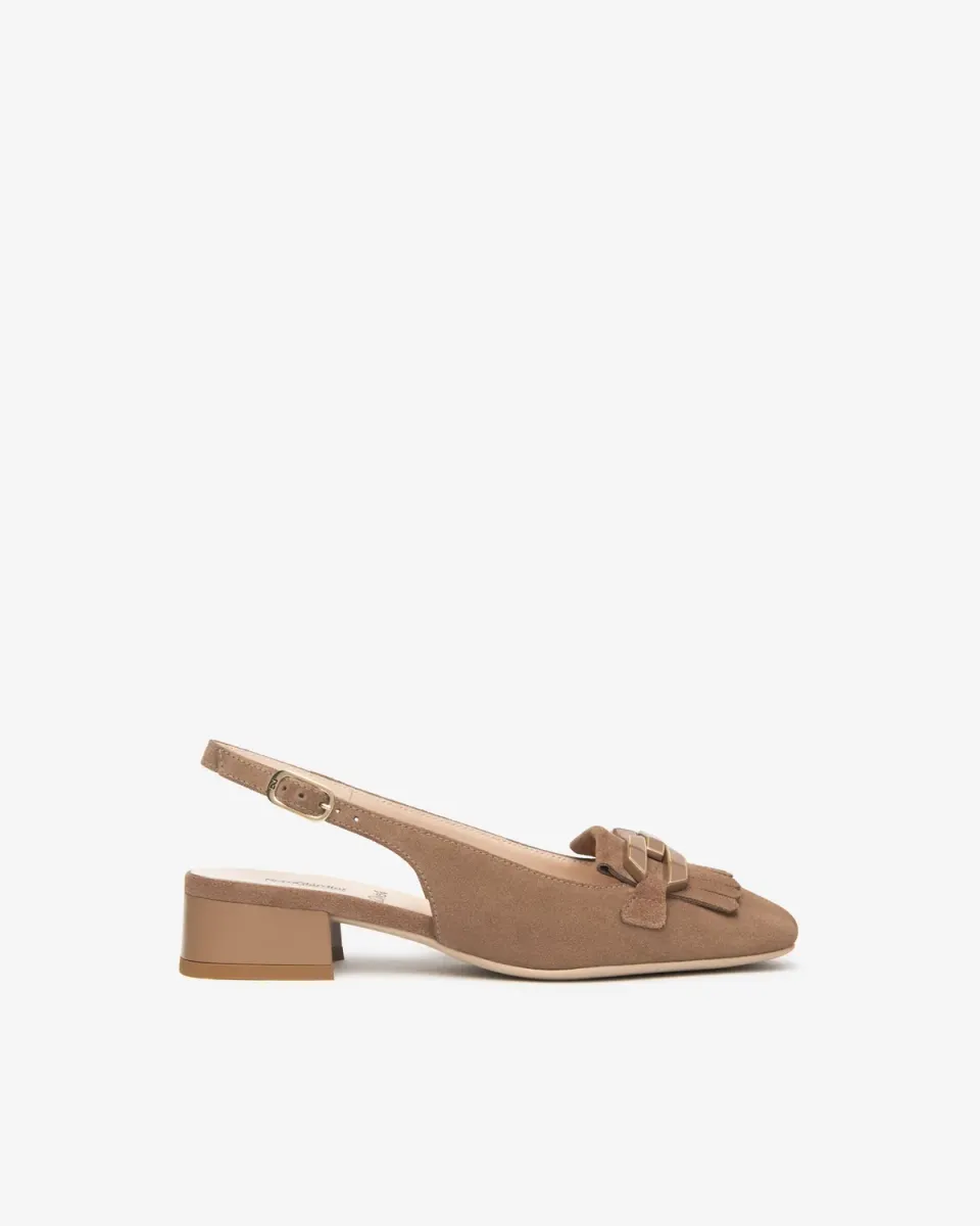 Slingback piele dama NeroGiardini vara