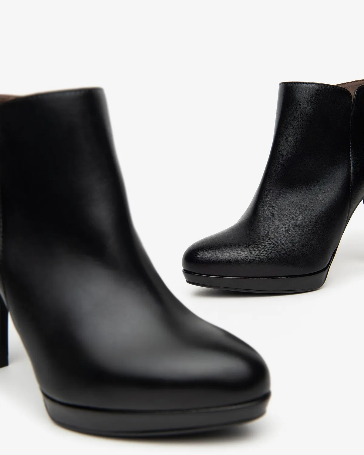 NeroGiardini Premium botine dama piele toc 100 mm