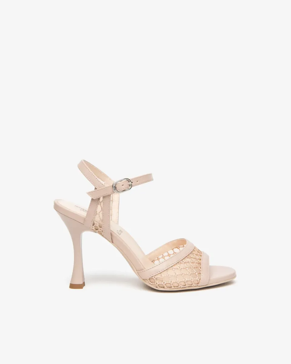 NeroGiardini sandale elegante dama piele panza