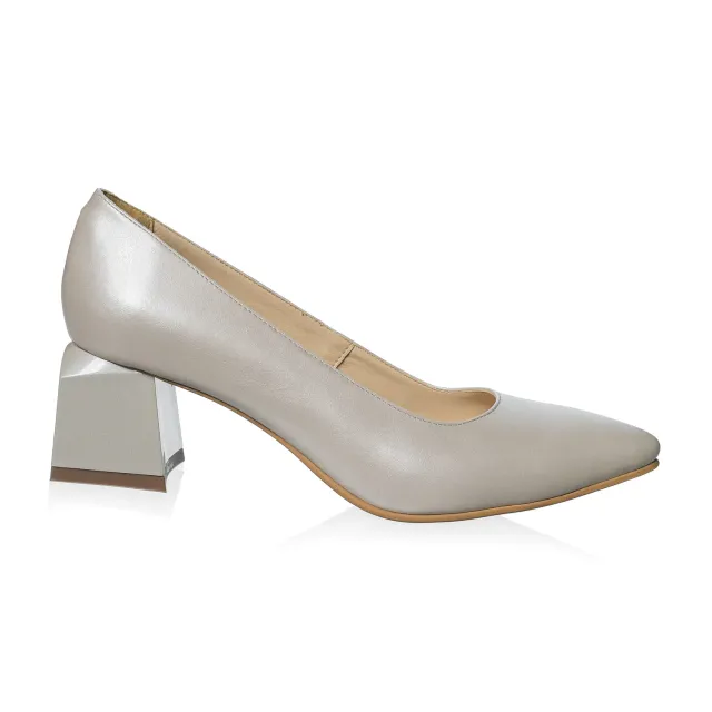 Catinca Shoes A36 BS pantofi piele bej sidef