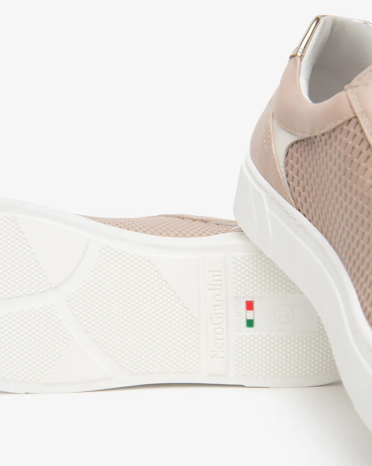 NeroGiardini sneakers dama piele si material tehnic