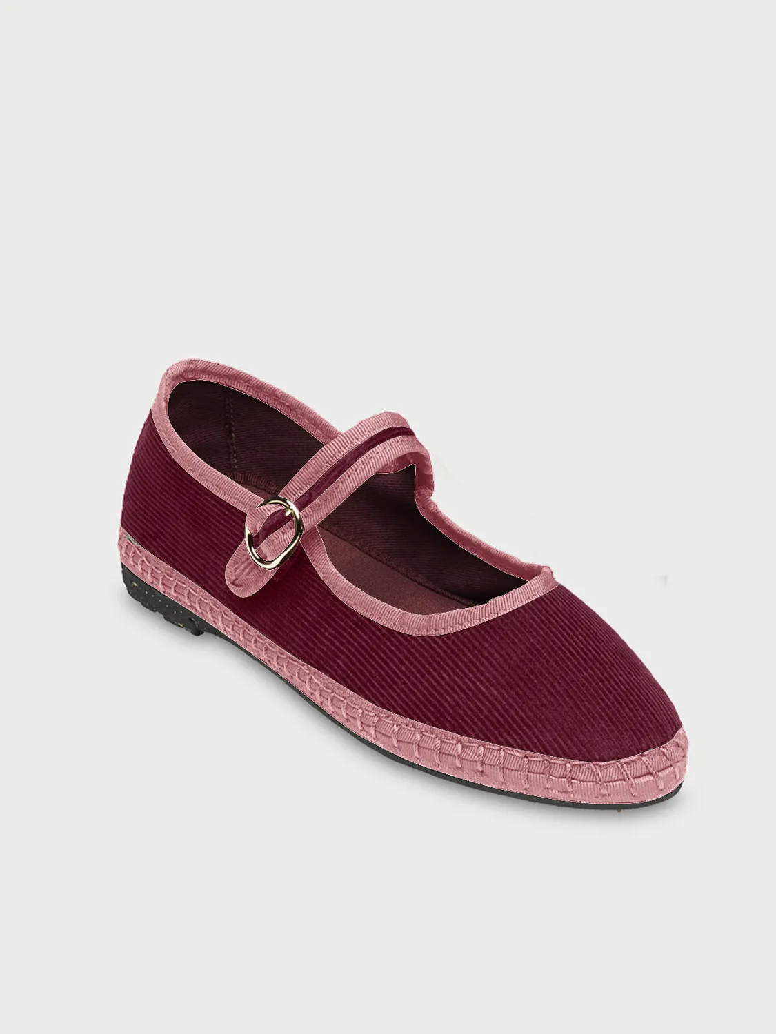 Flagelus Heidi pantofi visiniu catifea 35-42