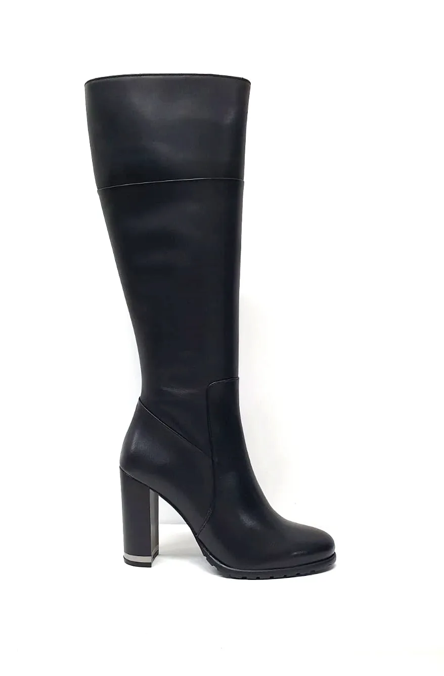 Catinca Shoes 4482 N cizme dama piele negru