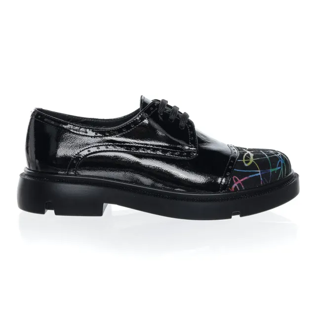 Catinca Shoes G11 NLFC pantofi dama lac negru firicel