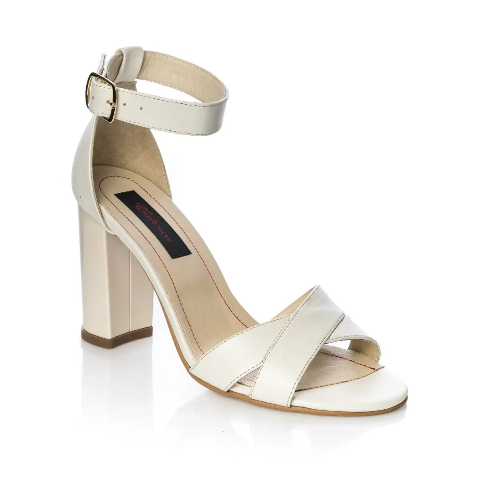 Catinca Shoes S4 BJ sandale piele naturala bej