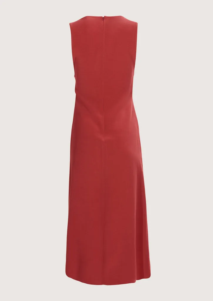 Flagelus Tennis Pink Dress rochie midi roz vascoza