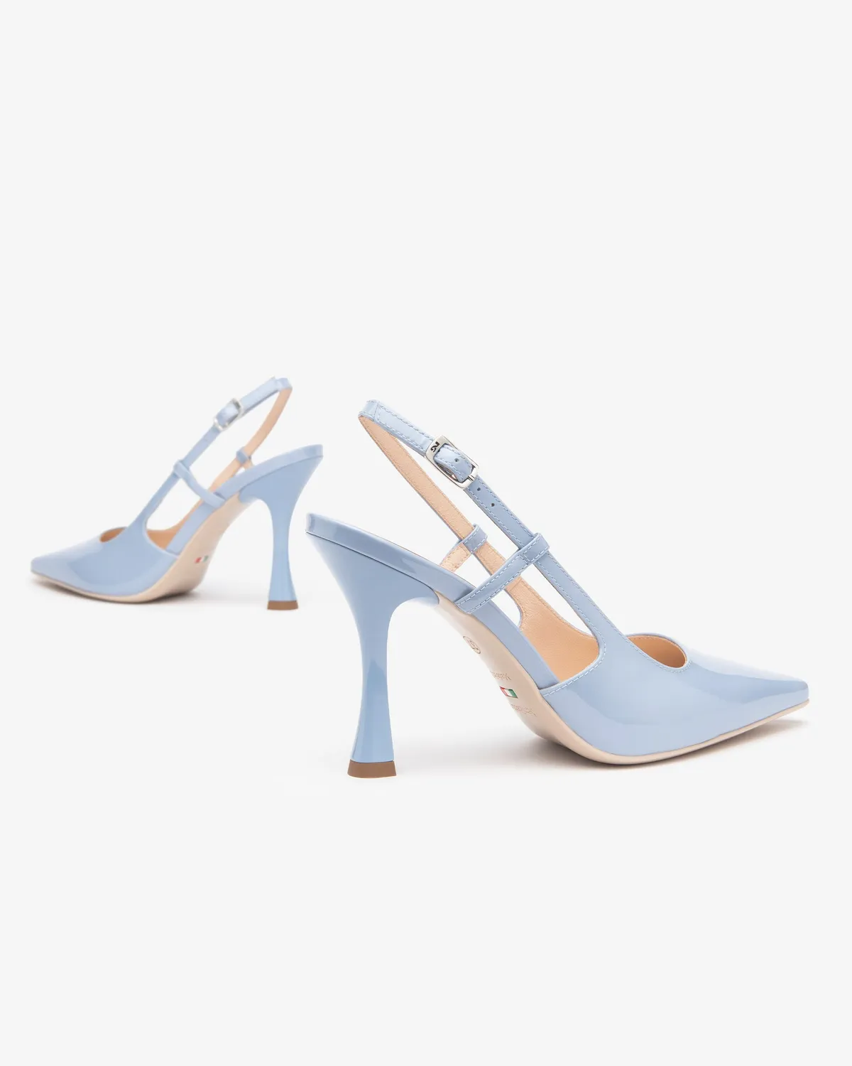 NeroGiardini Premium Collection slingback piele lacuita