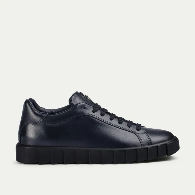Cesare Paciotti Shark Derby sneakers piele bleumarin