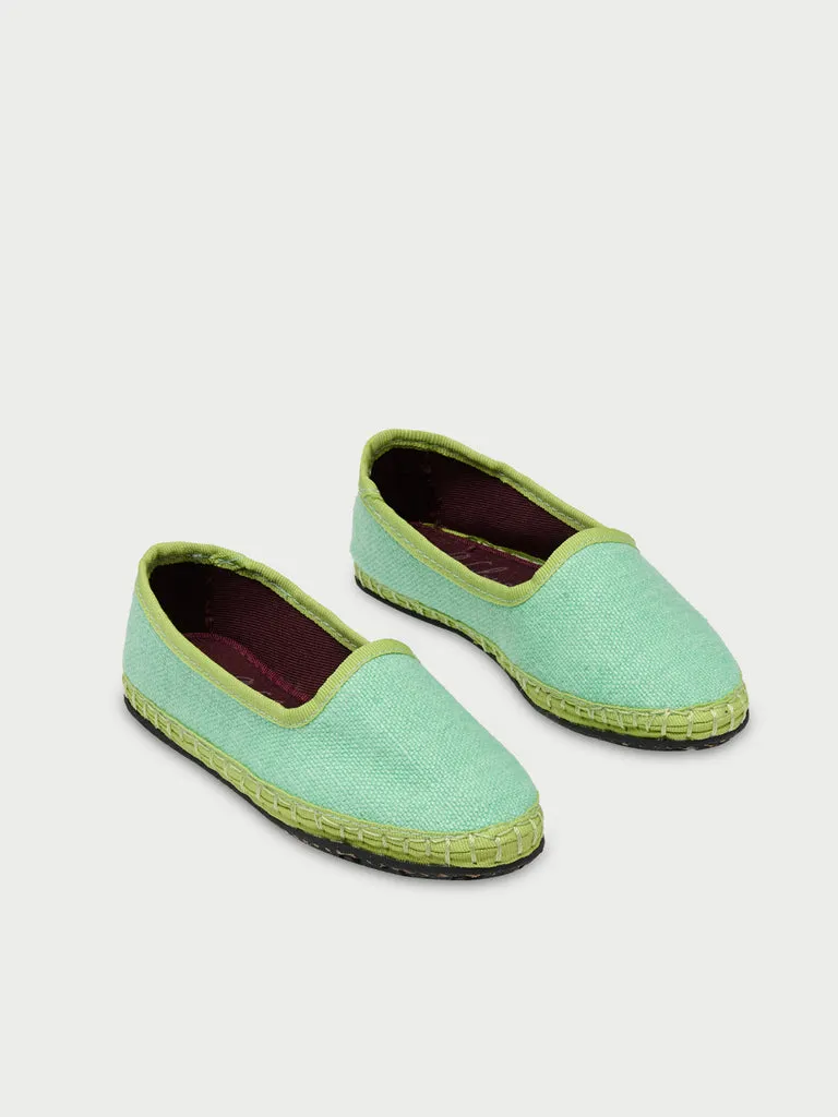 Flagelus Hanzel Kids papuci copii verde deschis