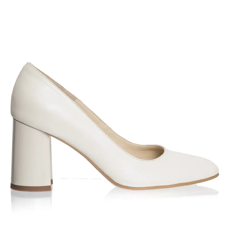 Catinca Shoes R11 B pantofi dama piele bej clasici