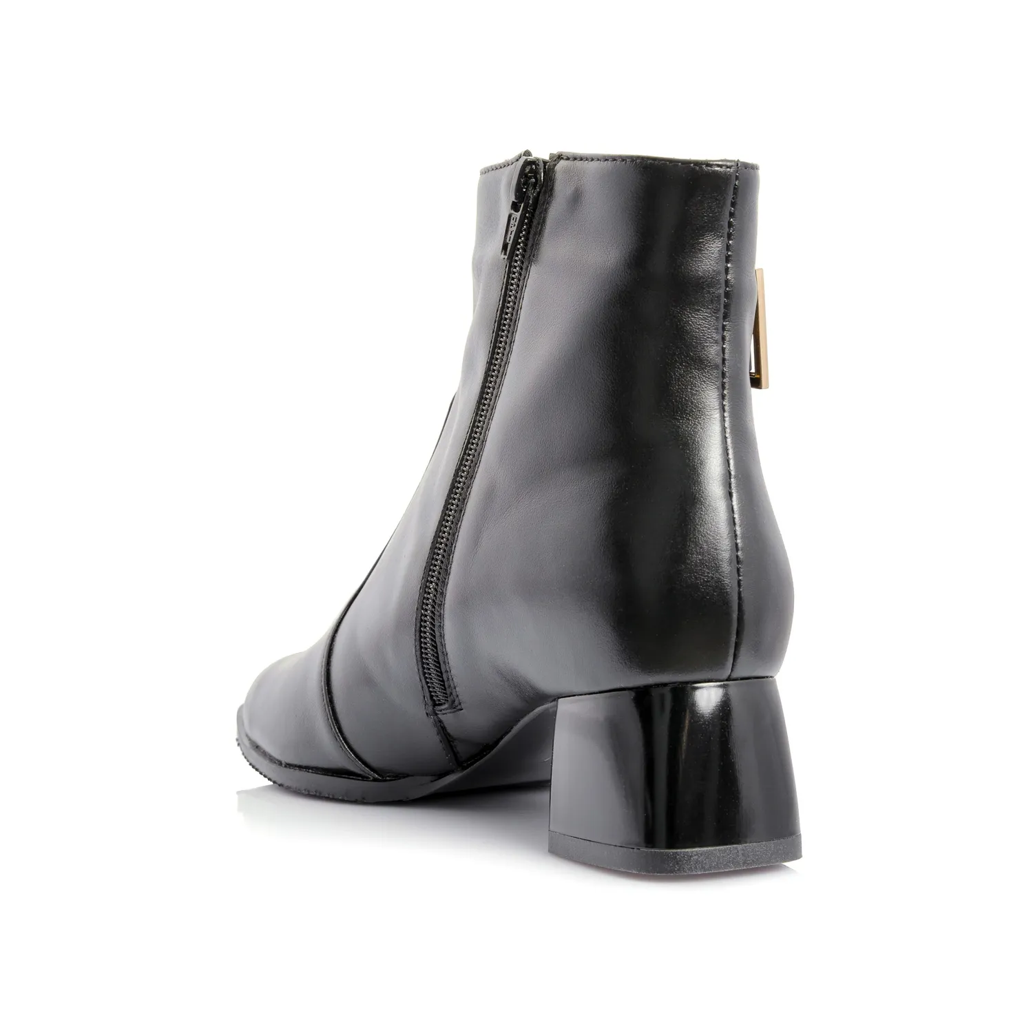 Catinca Shoes GX54A NB ghete dama negre piele naturala